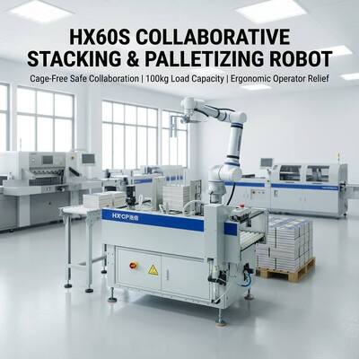 HX60S Collaborative Robot Cage Free Stacking Palletizing And Material Transport Equipment