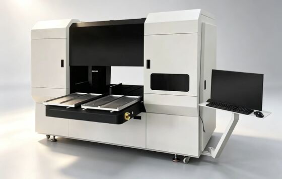 De HXEP400 Book Edge Digitale Drukmachine 4/8 Kleuren 2 Stations voor hardcover notebook
