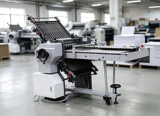 Mobiele Tweede Gesp Vouweenheid 4/6 Platen voor Gespvouwmachine en Papiervouwmachine
